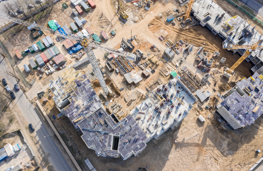 Progress update aerial site record