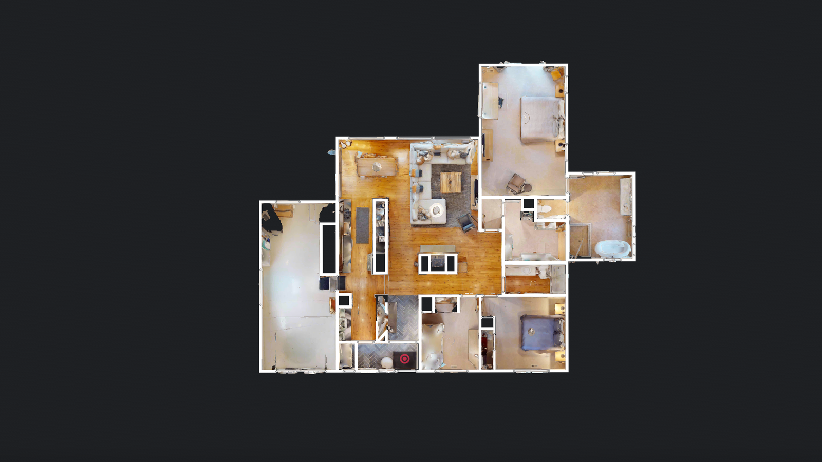 Floor plan layout view 1